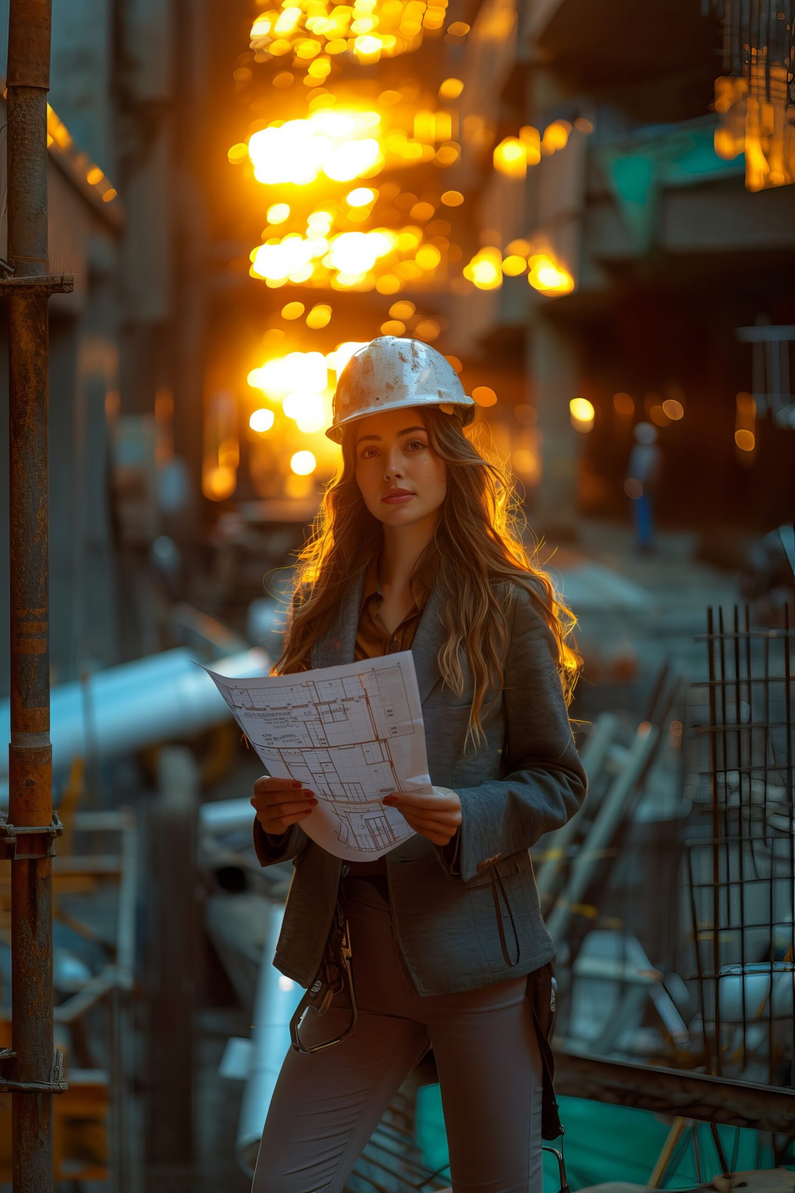 female engineers working